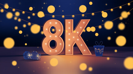 Celebrating 8k technology
