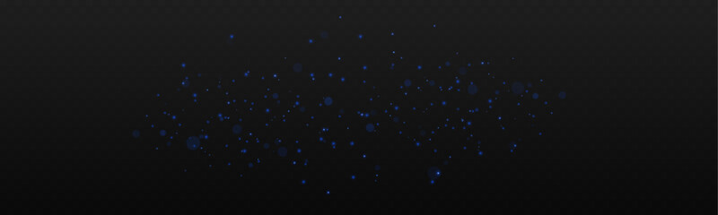 Glowing blue magic dust drifts through the dark air. Soft sapphire particles shimmer with cinematic bokeh and gentle haze. This abstract scene feels calm, mystical, and dreamlike. © IvanLi