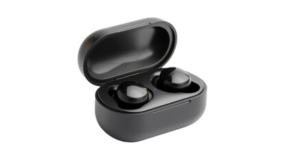 Wireless earbud in charging case