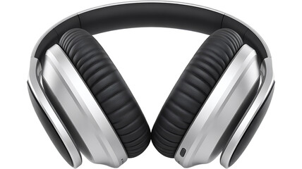 Over ear wireless headphones high resolution PNG isolated on transparent background realistic audio headset cutout for music design branding mockups and digital artwork 