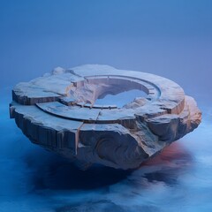 Frozen circular fortress