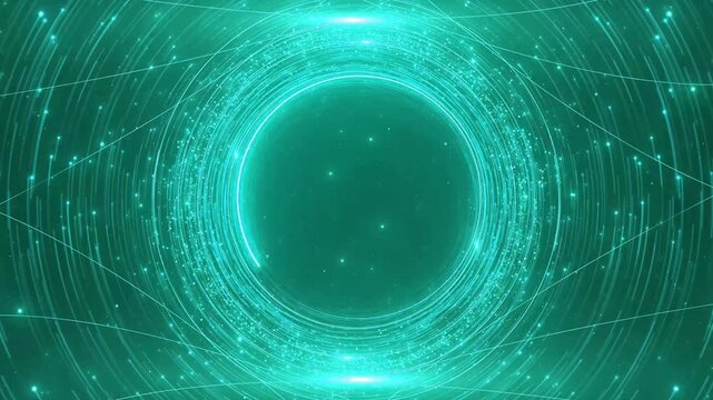 scifi hud futuristic abstract background. animation of glowing circle. digital motion backdrop