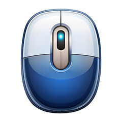 Computer mouse isolated on transparent background