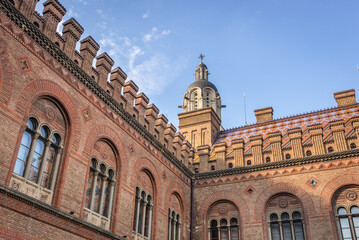 Obraz premium One of the buildings of National University in Chernivtsi, Ukraine