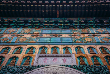 Sea of Wisdom Hall facade located on Longevity Hill in Summer Palace in Beijing, capital city of...