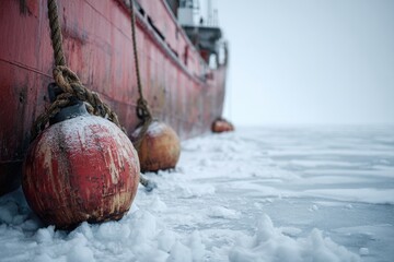 Ice Covered Buoy