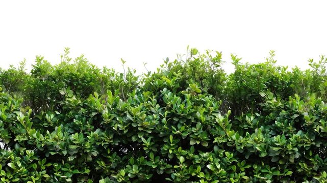 Video A row of green bushes in front of a white wall, great for interior or exterior design inspiration