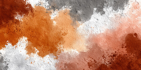abstract rust cloudscape blending ethereal gray pink orange hues textured wallpaper background with copy space