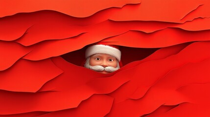 happy new year and merry christmas. christmas greeting card.