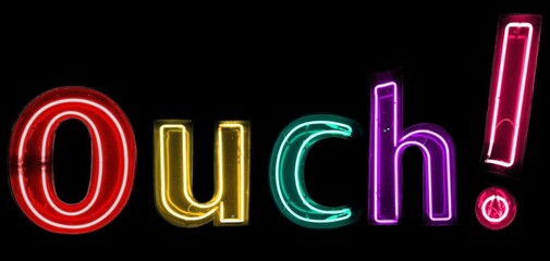 ouch! multicolore neon lights