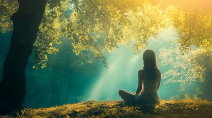 woman portrait. creative art concept.