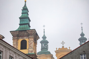 Panorama Miasta Przemyśl. Panorama Przemyśla, województwo podkarpackie, Polska. Stare Miasto w Przemyślu. © Leszek Szelest