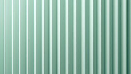 Obraz premium Green abstract striped background with vertical lines texture