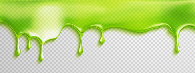 Toxic slime green background with drip halloween splash and snot liquid 3D. Paint fluid phlegm with toxic design and slime green texture for spooky comic. Jelly splatter aesthetic for halloween