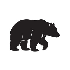 Fototapeta premium vector illustration of a bear 