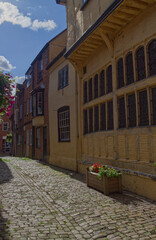 The ancient Kings Head Passage, Aylesbury, Buckinghamshire, England