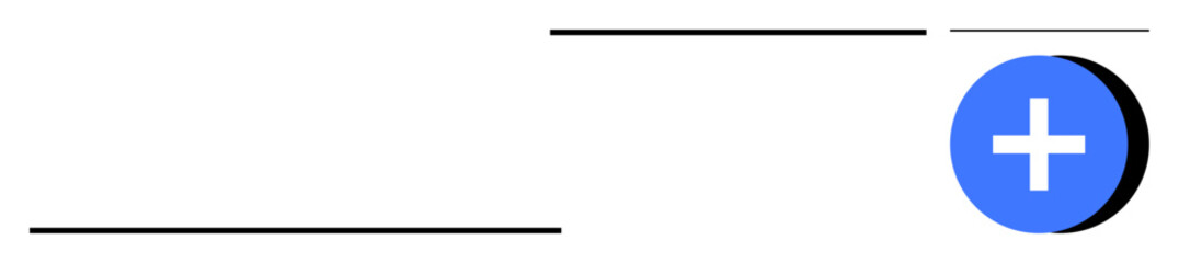 Obraz premium Medical symbol. Blue plus sign icon as a healthcare or medical concept. Medical sign for applications, digital health platforms, and system design in hospitals, apps, or healthcare branding