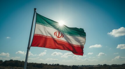 national flag of iran