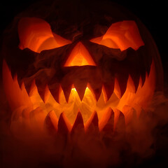 Fototapeta premium halloween jack o lantern
