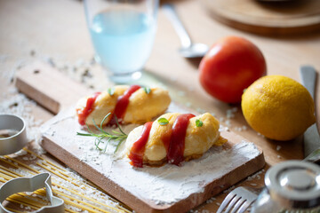 Nutritious Cheese Whole Wheat Bread for Breakfast