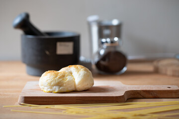 Nutritious Cheese Whole Wheat Bread for Breakfast