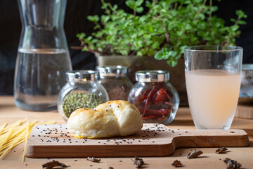 Nutritious Cheese Whole Wheat Bread for Breakfast