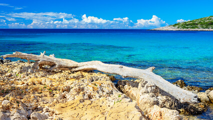 Lojena beach Kornati National Park Croatia
