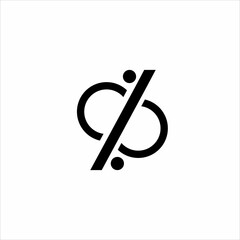 Eight percent logo design with a different concept.