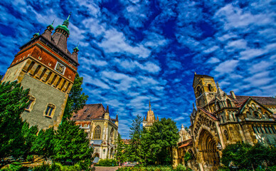 城塞の街並み散策