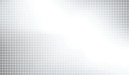 Modern abstract white and grey grid pattern background with geometric squares for technology and business presentations
