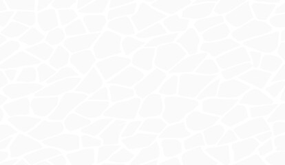 Abstract seamless pattern with light gray irregular organic shapes on white for modern design background