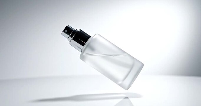 Elegant Perfume Bottle Product Shot.