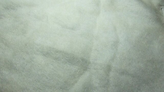 Close-up of insulation for sewing clothes