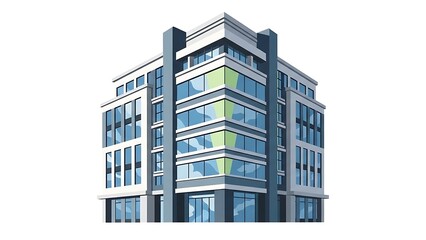 modern office building