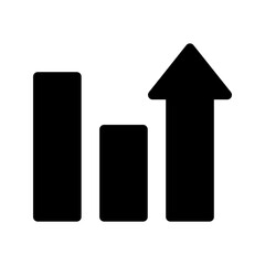 Growth Icon Vector Symbol Design Illustration