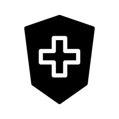 Obraz premium Shield Icon Vector Symbol Design Illustration