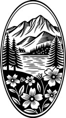 Mountain Lake Serenity