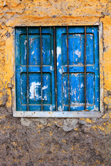 old wooden window