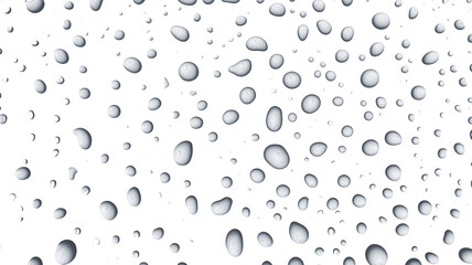 Water Droplets on Transparent Surface in Modern Minimalist Style with Soft Natural Lighting for Background Texture