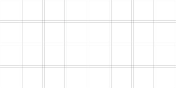 8x4 grid line with gutter layout for wide image organization