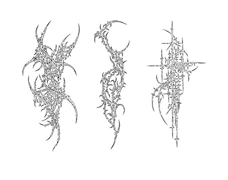 cybersigilism tattoo design