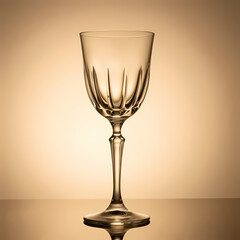 Wine glass photography with golden glow and dark contrast