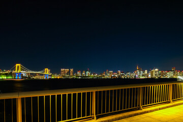 東京　夜景　ベイエリア