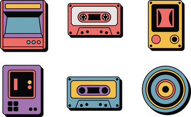 Retro Technology and Media Arcade, Cassettes, and Game Boy