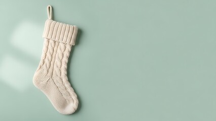 Christmas Stocking Decoration Knit Festive Holiday Season Celebration Xmas Winter
