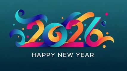 Happy New Year 2026 - Vibrant Celebration Wishes