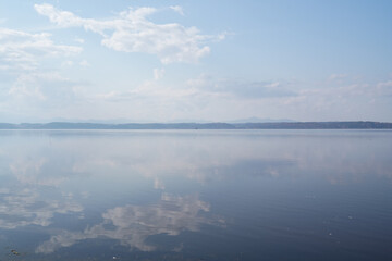 Fototapeta premium 青森県_小川原湖