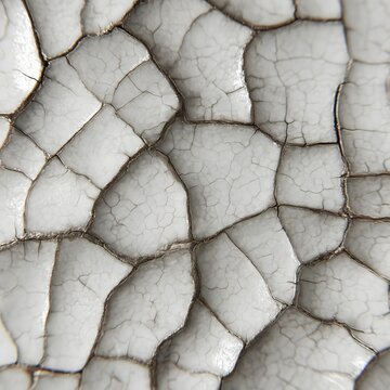 Ceramic glaze crackle texture close-up