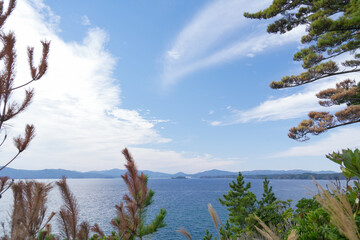 宮城県_南三陸町_尾崎神社から見る風景 © Morito Kanehara