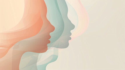 Naklejka premium Corporate HR Website Banner Background for Business Services